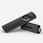 Amazon Fire TV Stick System голосове керування Alexa, кабель USB, адаптер живлення та подовжувач HDMI.